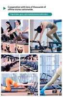Pilates Reformer en aluminium, machine de Pilates pour la formation en studio et en salle de sport