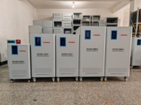 Régulateurs de tension à fonctionnement fiable à long terme 50KVA \60KVA \70KVA pour l'exploitation minière / les machines-outils CNC / les usines