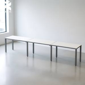 3 Personas Workstation <strong>Desk</strong> Escritorio 360x60x75cm Streamlined <strong>Long</strong> Row Office <strong>Desk</strong> for Modern Business Centers Office Table - Product Image 2
