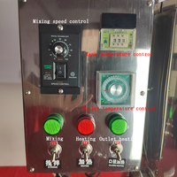 Petite Machine de Remplissage pour Liquides Épais, Crèmes, Cosmétiques, Gloss à Lèvres avec Chauffage et Agitation pour Rouge à Lèvres