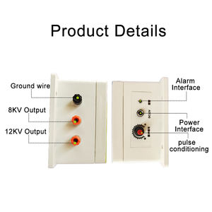 Fabriek Groothandel 5Km Elektrische Hek Oplader Met Alarm Lage Impedantie 2 Joules Output Voor Tuinboerderij Vee - Product Image 2