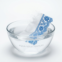 Prix d'usine Tissu non tissé 100% PVA écologique soluble à l'eau froide pour stabilisateur de broderie 20 ° C Dissolution rapide