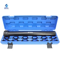 Kit d'outils de démontage de rotules de direction intérieures HTL 13 pièces avec 12 adaptateurs à pattes d'ourson