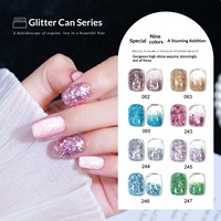 Vernis à ongles gel RISYAL style japonais effet œil de chat, gel pailleté haute densité et illuminateur, gel populaire pour nail art, pas besoin de laver