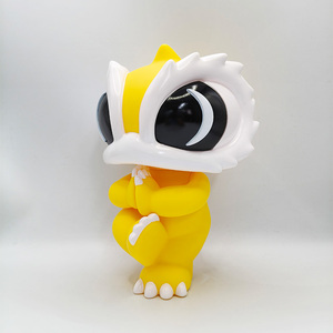 Figura de acción de cabeza de león detallada de PVC de alta definición figurita cultural china posando dinámicamente para coleccionar y decorar - Product Image 2