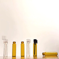 1ml 2ml 3ml 10ml mini testeur de parfum vide échantillon 2ml vaporisateur d'huile de parfum décanter en verre