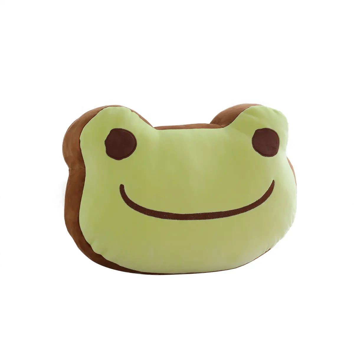 Plush frog toy 2022 baby lovely soft stuffed cute frog plush avocado plush pillow