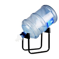 Fabricant et fournisseur chinois, vente en gros de porte-bouteilles d'eau en acier métallique pour bureau, simple, 5 gallons, avec robinet