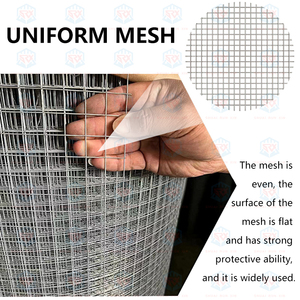SRX-Haute Qualité Galvanisé Fil <span class=keywords><strong>De</strong></span> Fer Acier PVC Enduit Soudé Mesh <span class=keywords><strong>Rouleau</strong></span> 1x1 2x2 4x4 Animaux Clôture Écran Application - Product Image 2