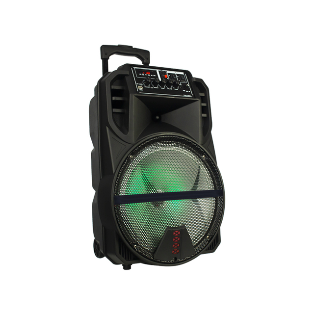 T Music Sounds 12 Inch Partybox Portable Lights Disco Battery Full Set DJ Bluetooth Trolley Speakers