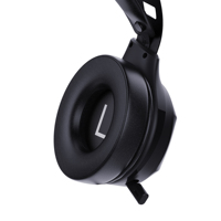 Casque Gaming Honcam PS4 PS5 BT avec Micro Sans Fil, Lumières RGB, Faible Latence 20ms