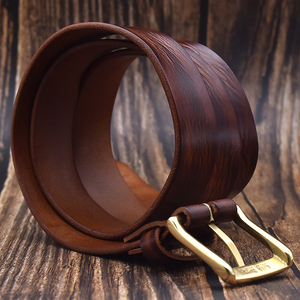 Heqi-Cinturón de cuero de vaca para <span class=keywords><strong>mujer</strong></span>, Moderno - Product Image 4
