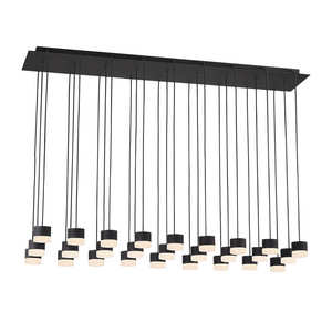 Lustre rectangulaire en fer doré de conception américaine pour salon, salle à manger, décoration intérieure, lustre en albâtre - Product Image 4