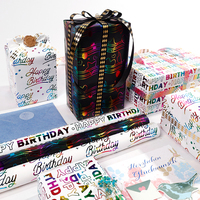 Papier Artisanat Jetable Doré Coloré pour Anniversaire, Revêtu de Silicone, 43x300cm, Luxe Vibrant