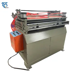 2*1300 High Precision Automatic Leveling Machine For Thin Sheets 0.3~2.0mm and servo feeder and Uncoiler