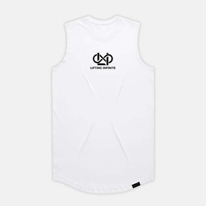 เสื้อกล้ามกีฬาผู้หญิงสีดำ แขนกุด ผ้าฝ้ายเจอร์ซีย์ 100% คอกลม พิมพ์ลายดิจิทัล สำหรับออกกำลังกาย ฟิตเนส และยิม - Product Image 2