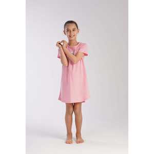 ชุดเดรสทรงรีสำหรับเด็กผู้หญิง แขนสั้น มีปก ขนาด 3-4/9-10 - Product Image 2