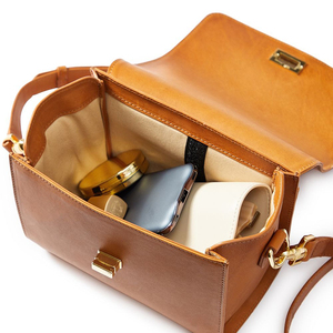 Genuine Leather Camera <strong>Bag</strong> Crossbody <strong>Vera</strong> <strong>Pelle</strong> Tracolla Donna Fashion Camera <strong>Bag</strong> - Product Image 3