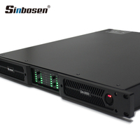 90V-240V 4 canaux Sinbosen D4 3000 Watts équipement audio sonore amplificateur de puissance numérique professionnel de classe D
