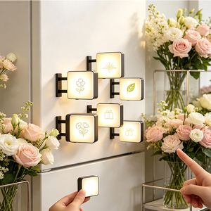 ของที่ระลึกงานอีเว้นท์ ป้ายแม่เหล็กขนาดเล็ก ไฟ LED แม่เหล็กติดตู้เย็น กล่องไฟโลโก้สั่งทำ ของแจกในงานประชุม งานเทศกาล สินค้าส่งเสริมการขาย - Product Image 1