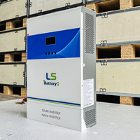 Onduleur LS hors réseau 11KW 48v 220A 48v 11kw onduleur solaire monophasé avec contrôleur de charge MPPT haute fréquence