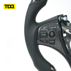 พวงมาลัยคาร์บอนไฟเบอร์แท้ TDD พร้อมไฟ LED สำหรับ Acura TLX - Product Image 4