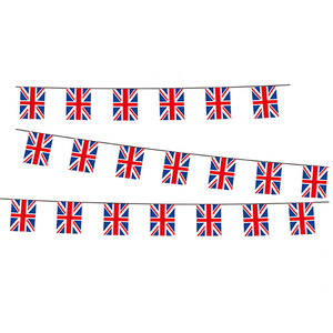 Guirnaldas de Banderas Rectangulares Pequeñas al por Mayor, Ideales para Eventos Patrióticos y Decoraciones del Día Nacional el <span class=keywords><strong>2</strong></span> de junio - Product Image 3