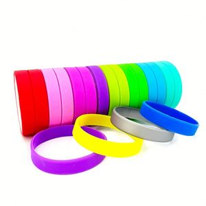Bracelets en silicone écologiques lumineux personnalisés en gros – Bracelets en caoutchouc imprimés pour équipes sportives, fêtes et événements - Product Image 5