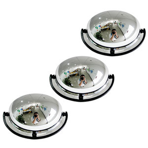 <span class=keywords><strong>Espejo</strong></span> Convexo de Media Cúpula de 30 cm <span class=keywords><strong>con</strong></span> Visión de 180 Grados, Duradero, Ayuda a Eliminar Puntos Ciegos, Lente Acrílica Ligera, 0.14 kg/0.45 kg, Shanghái - Product Image 1