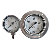 Manómetro de Acero Inoxidable de Alta Calidad Serie 233.50, Estándar EN 837-1/ASME B40.100, Tipo de Tubo Bourdon, Duradero