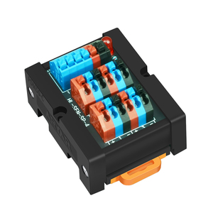 บล็อกเทอร์มินัล4ช่องของเซ็นเซอร์ PLC สวิตช์ความใกล้เคียง<span class=keywords><strong>2</strong></span>/<span class=keywords><strong>3</strong></span>สายไฟโฟโตอิเล็กทริกโมดูลบล็อกเซ็นเซอร์โมดูลบล็อกขั้วต่อ - Product Image 1