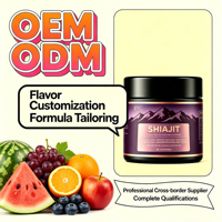 Gummies de Shilajit Naturel OEM : Soutien Immunitaire et Énergie Instantanée – Complexe Ashwagandha et Mousse de Mer, Pastèque, Haute Puissance, Vrac