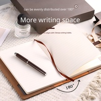 Ensemble cadeau de carnet en cuir avec logo personnalisé, carnet de notes professionnel avec stylo, OEM ODM pris en charge, cadeau d'entreprise, vente en gros