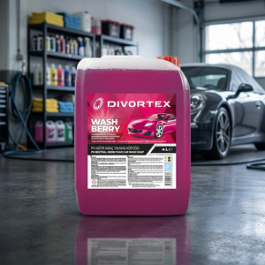 Champú Concentrado DVX WashBerry con pH Balanceado, 4L, con Aroma a Bayas, para Limpiar la Superficie Exterior del Automóvil - Product Image 2
