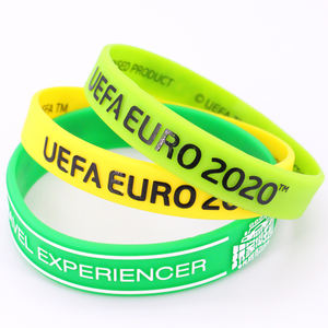 קידום אישית גומי צמיד הבלטה הדפסת צמיד סיליקון מותאם אישית - Product Image 1