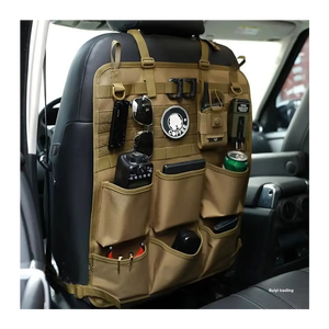 Sac de rangement tactique multifonctionnel pour les voitures Nouvel organisateur de camping extérieur avec intégration au dossier du siège de la voiture - Product Image 1