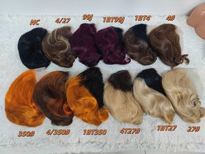 Promotion 10$ Perruques Courtes Droites Pixie 13x4 Lace Frontal 8 Pouces Colorées Prix Usine Vente en Gros 100% Cheveux Humains - Product Image 4