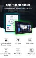 Tableta de Control Inteligente con Pantalla Táctil Android 14 de 15.6 Pulgadas para Automatización del Hogar/Hotel, con CPU de Cuatro Núcleos RK3576S, 1920*1080