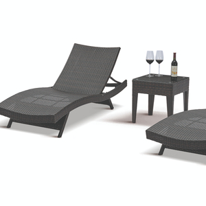 Plus récent Loisirs design Moderne Pas Cher en Plein Air Meubles <span class=keywords><strong>De</strong></span> <span class=keywords><strong>Jardin</strong></span> piscine bain <span class=keywords><strong>de</strong></span> soleil Confortable Patio Rotin en osier <span class=keywords><strong>chaise</strong></span> <span class=keywords><strong>longue</strong></span> - Product Image 1