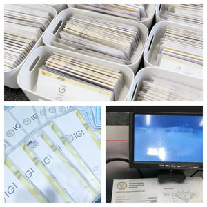 Diamant en vrac cultivé en laboratoire <span class=keywords><strong>Huacan</strong></span> CVD, taille ovale, couleur D, 0,5 à 10 carats, certifié IGI, coupe excellente, VVS VS1, diamants cultivés en laboratoire - Product Image 4