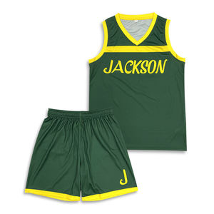 Uniforme de Baloncesto Universitario Personalizado, Conjunto Transpirable con Estampado, Diseños de Sublimación Personalizados para Equipos Deportivos Juveniles, Ropa de Baloncesto 100% - Product Image 1