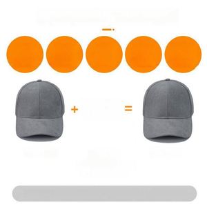 หมวกแก๊ปวินเทจแบบซักล้างสไตล์คลาสสิกสำหรับสาวๆ สีน้ำเงินเดนิม - Product Image 3