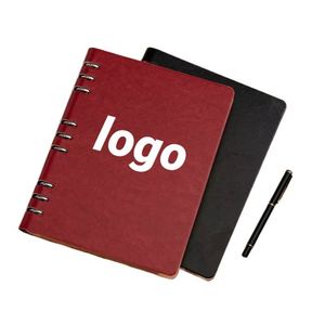 Promotional Journal Custom Leather Personalised Travel School Customized Gift for Student Embossed <b>Paper</b> Diary Notebook - Product Image 1