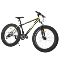Prix Usine Vélo de Montagne VTT pour Hommes Acier VTT de Plage 26 Pouces Vélo de Descente à Gros Pneus