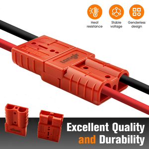 Connecteur d'alimentation fiable en cuivre plaqué argent 600V 50A pour chariot élévateur électrique, idéal pour la connexion des câbles - Livraison gratuite - Product Image 4