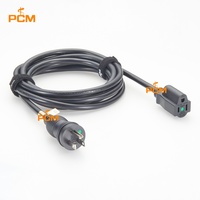 Cable de Extensión de Alimentación con Conector NEMA 5-15P a 5-15R con Punto Verde, 13A/125V 16AWG, para Equipos Médicos de Grado Hospitalario