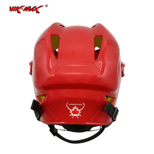 Casco de Hockey Vik-Max 2026 Doble Propósito, EVA de Alta Calidad, Forro de Algodón con Memoria Rojo, Equipo de Protección, Seguridad Primero, Portátil - Product Image 5