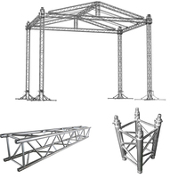 Structure de scène en aluminium pour éclairage, modules portables pour scène, plateforme de scène, structure en aluminium pour écran