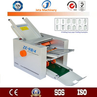 [JT-ZE-9B/4] Machine pliante de papier de filtre à air standard CE/Machine pliante de triangle de papier/Machine de pliage de papier A0