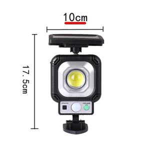 Lampe solaire COB/LED pour extérieur, lampe solaire à énergie solaire, détecteur de mouvement PIR, lumière murale étanche, décoration de jardin, éclairage mural - Product Image 6